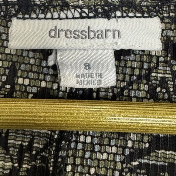 Vintage Y2K Dress Barn Womens Floral Babydoll Top Size 8 Brown Fairy Whimsigoth - Picture 6 of 6